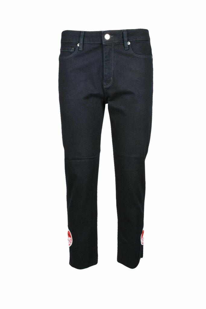 Jeans mom Love Moschino  Blu