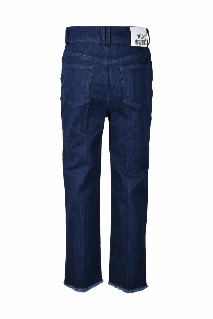Jeans mom Love Moschino  Blu