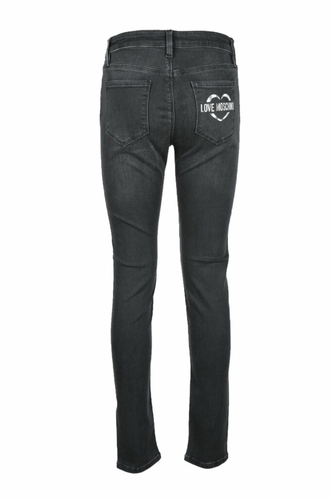 Jeans mom Love Moschino  Nero