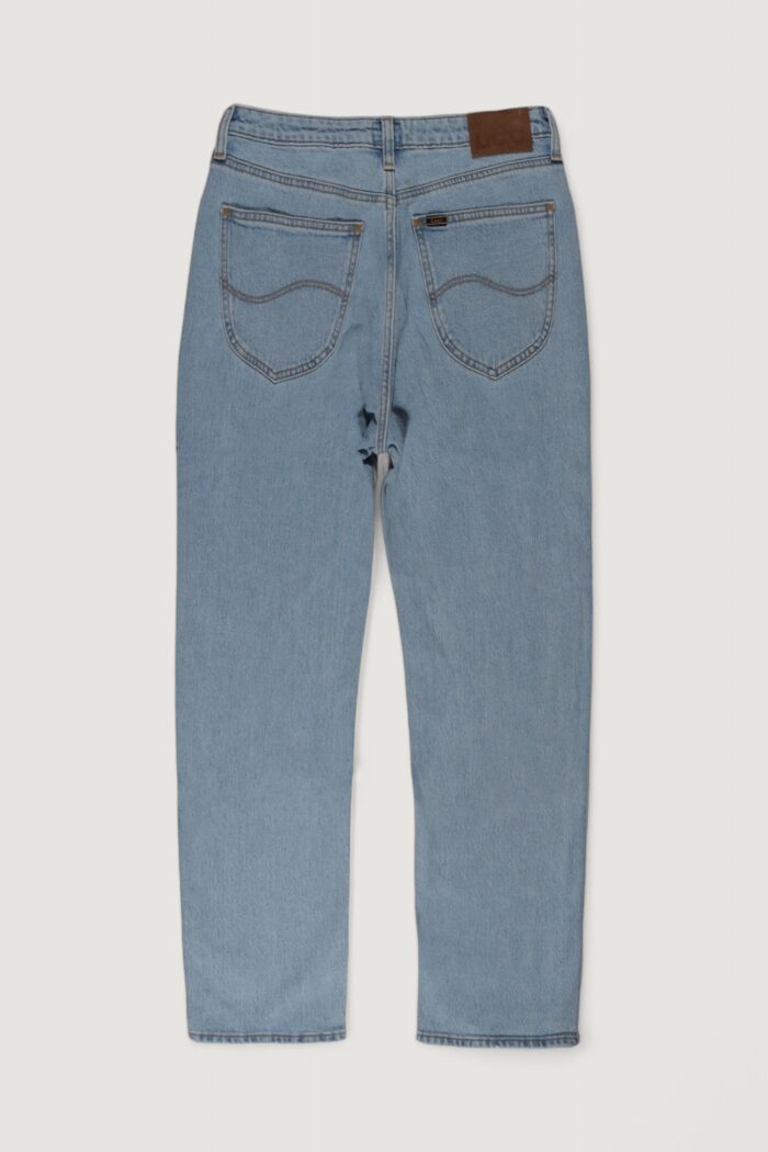 Jeans mom Lee carol Denim chiaro