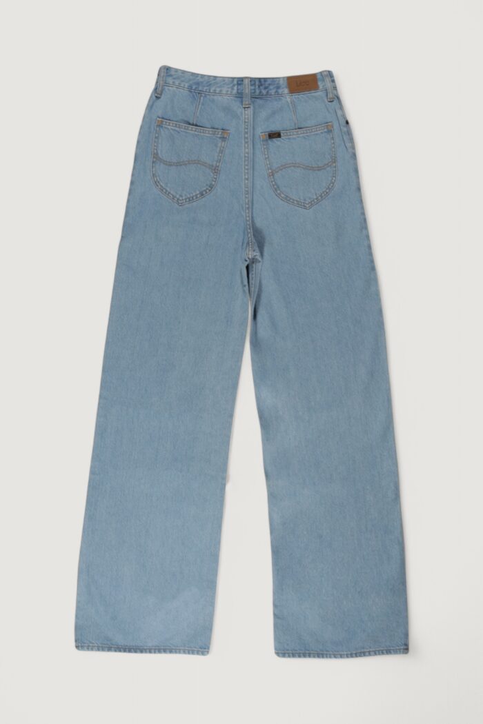 Jeans mom Lee stella a line Denim chiaro