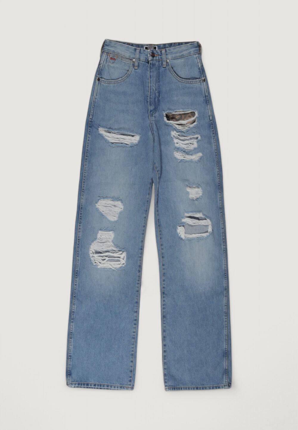 Jeans mom WRANGLER mom relaxed Denim chiaro - Foto 1