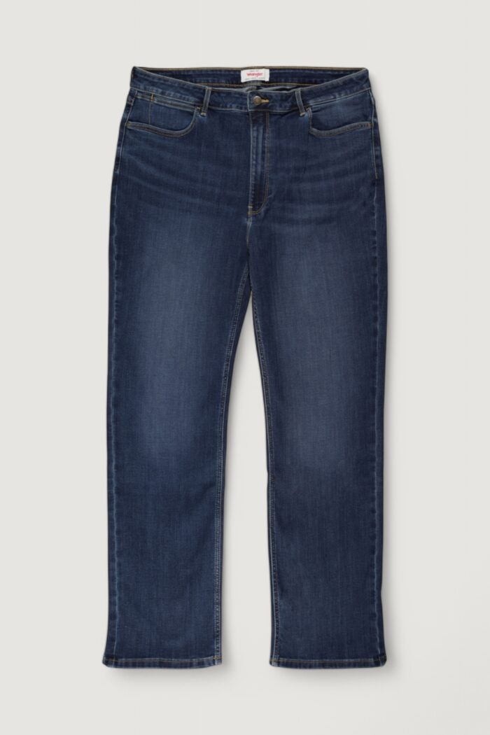 Jeans mom WRANGLER straight Denim scuro