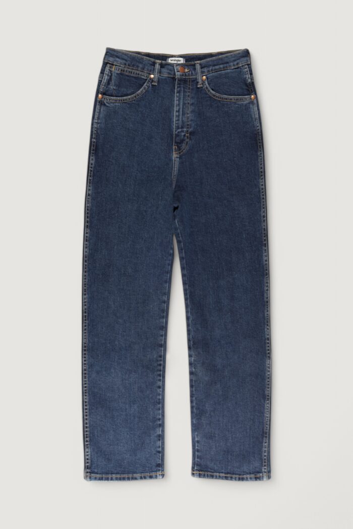 Jeans mom WRANGLER wild west Denim scuro