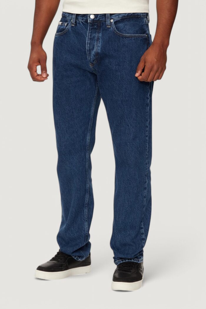 Jeans Calvin Klein Jeans standard straight Blue Denim Scuro