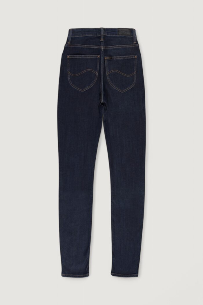 Jeans skinny Lee scarlett high Blue Denim Scuro