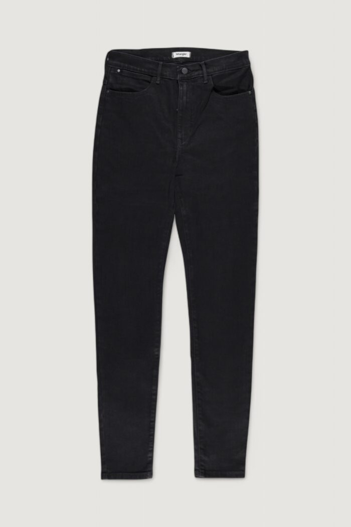 Jeans skinny WRANGLER high skinny Nero