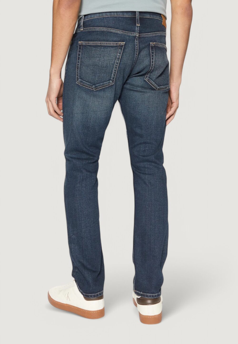 Jeans slim Calvin Klein Jeans Dark Blue Denim - Foto 3