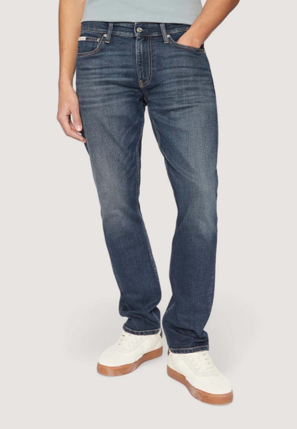 Jeans slim Calvin Klein Jeans Dark Blue Denim - Foto 1