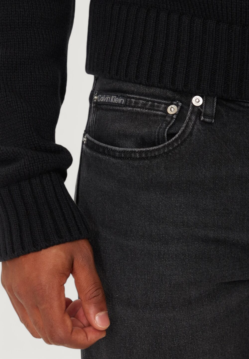 Jeans slim Calvin Klein Jeans Nero - Foto 3