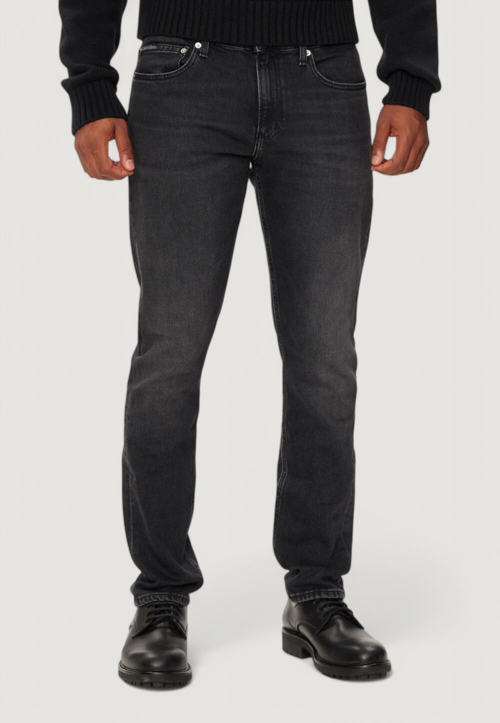 Jeans slim Calvin Klein Jeans Nero - Foto 1