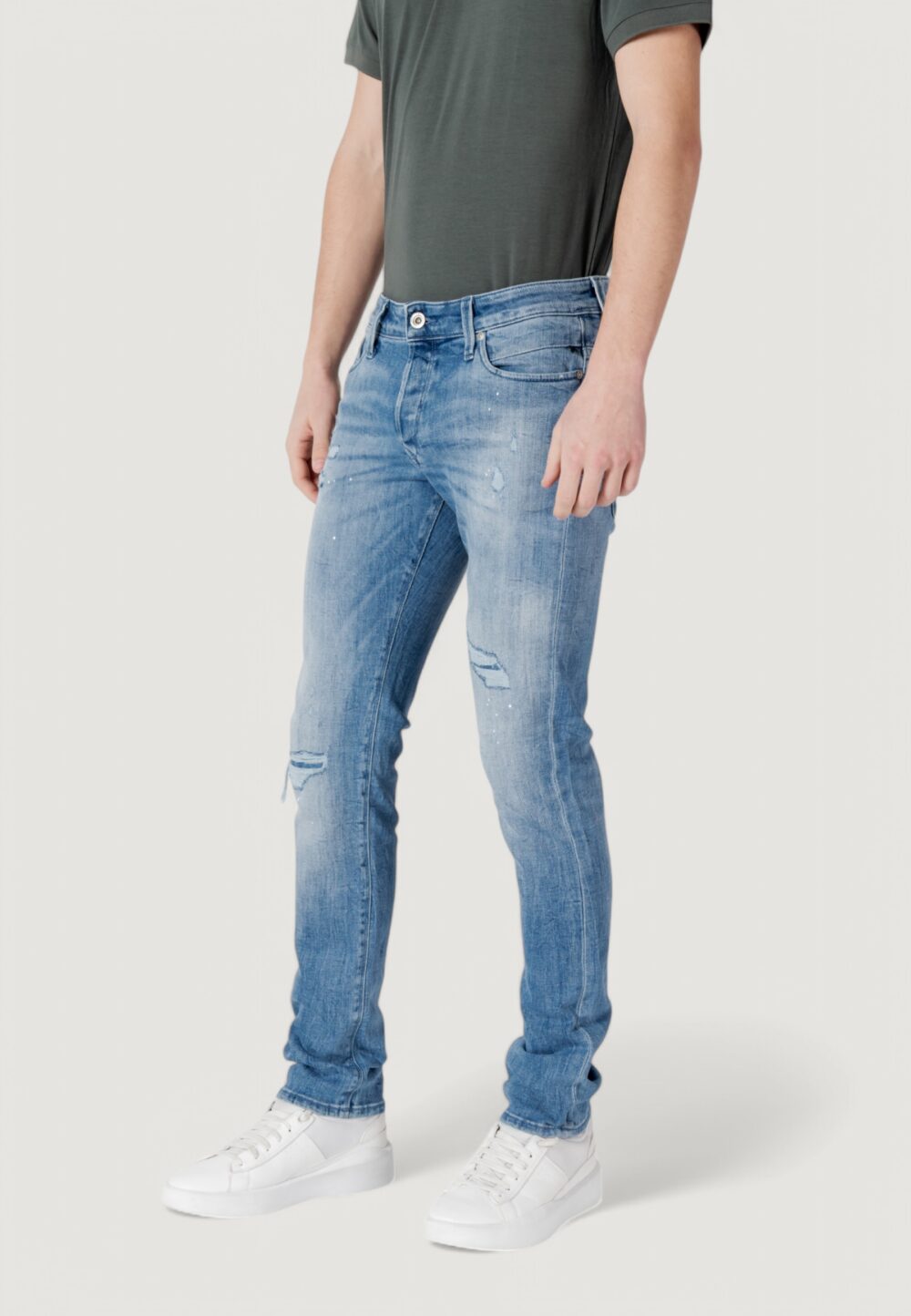 Jeans slim Jack Jones Denim chiaro - Foto 2