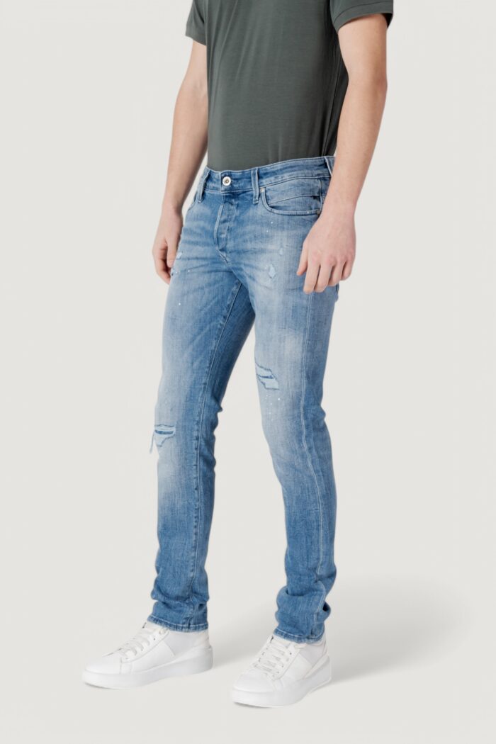 Jeans slim Jack Jones  Denim chiaro