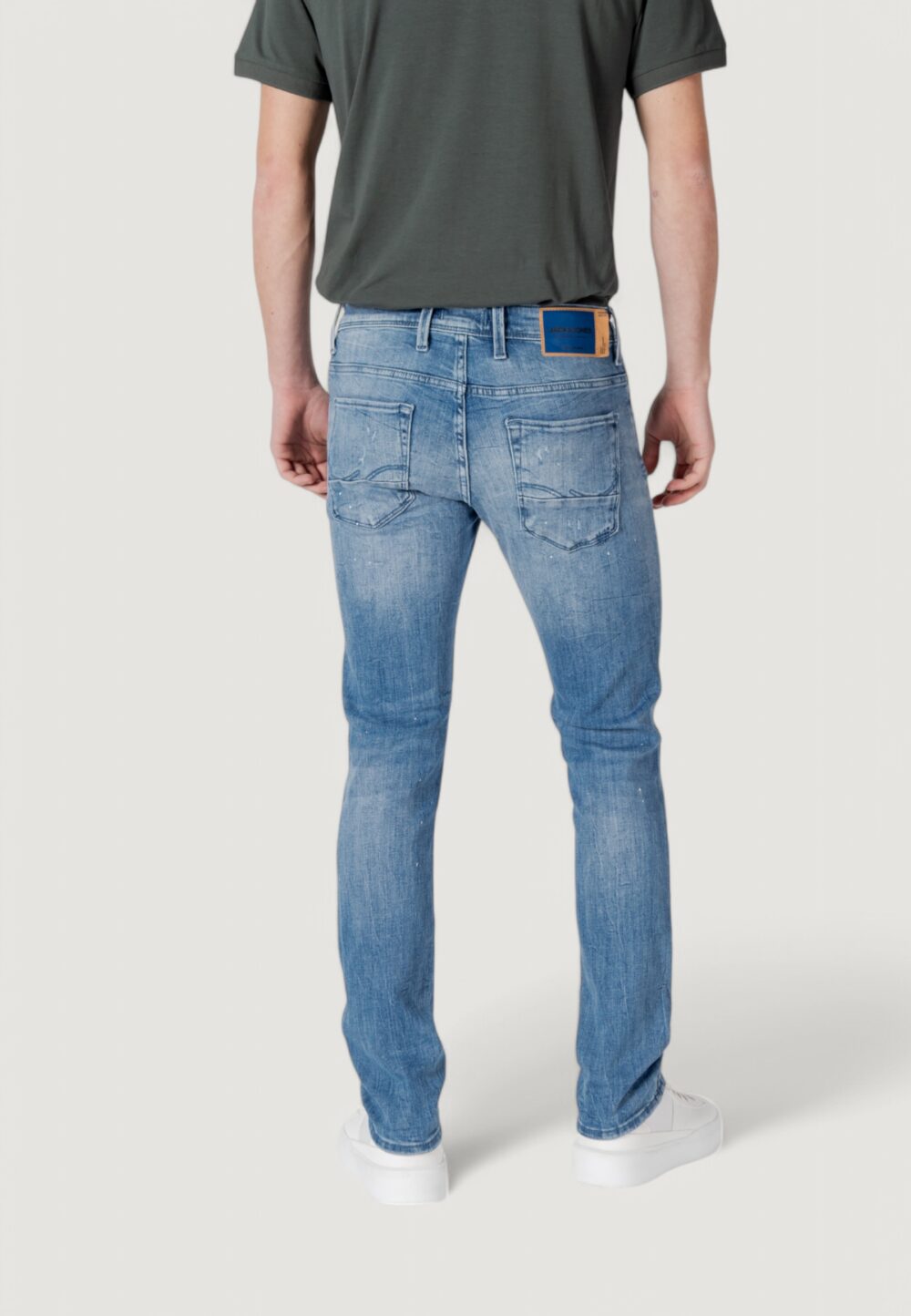 Jeans slim Jack Jones Denim chiaro - Foto 4