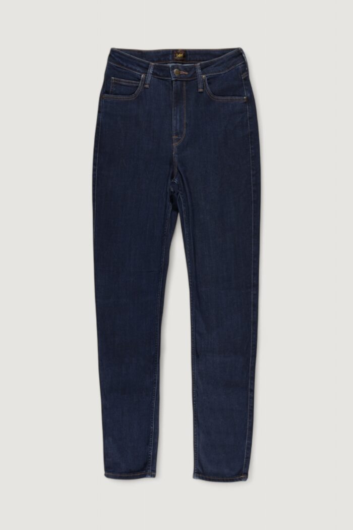 Jeans skinny Lee scarlett high Blue Denim Scuro
