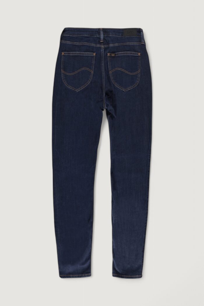 Jeans skinny Lee scarlett high Blue Denim Scuro