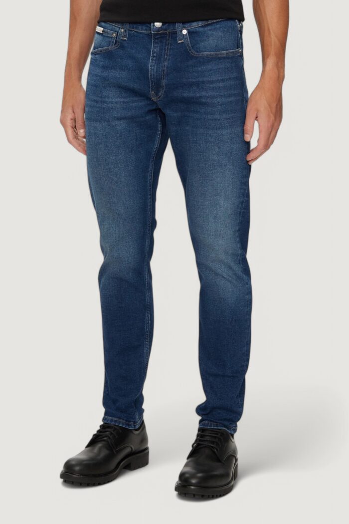 Jeans Tapered Calvin Klein Jeans slim taper Blue Denim Scuro