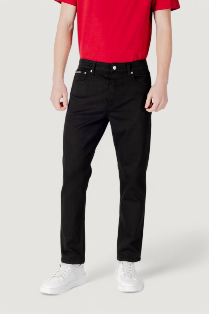 Jeans Tapered Calvin Klein Jeans dad jean Nero