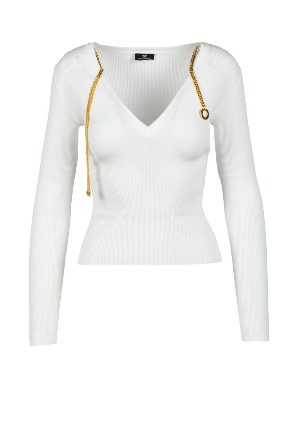 Maglia Elisabetta Franchi Bianco - Foto 1