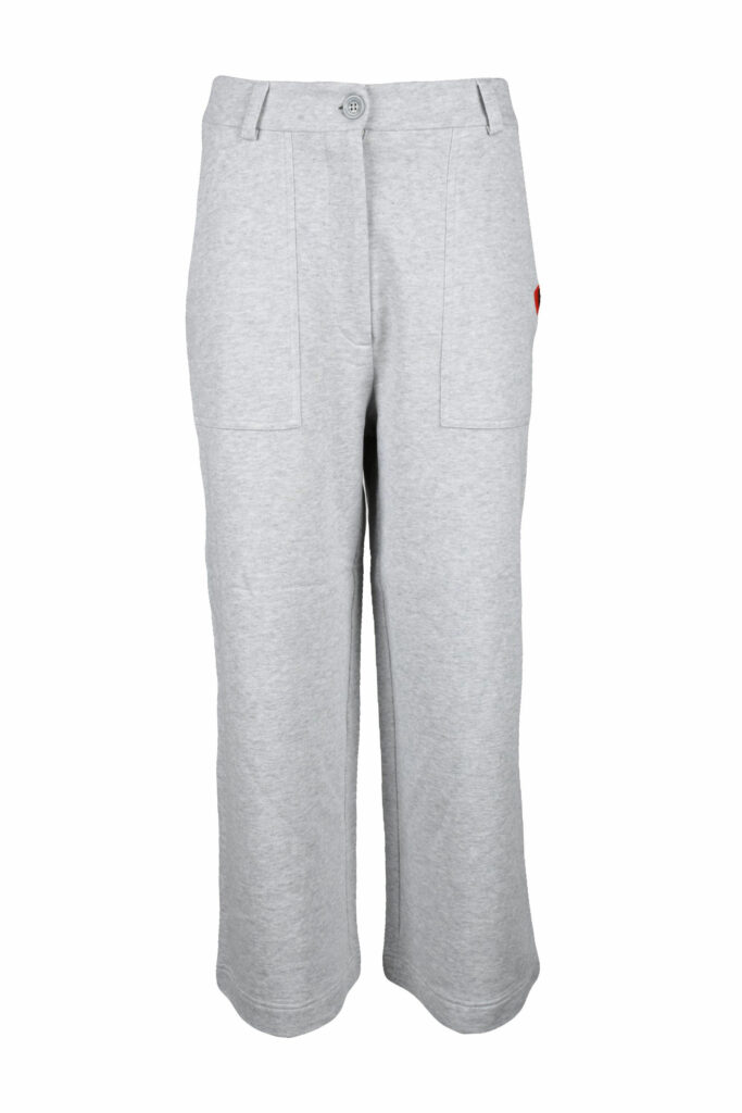 Pantaloni regular Love Moschino  Grigio Chiaro