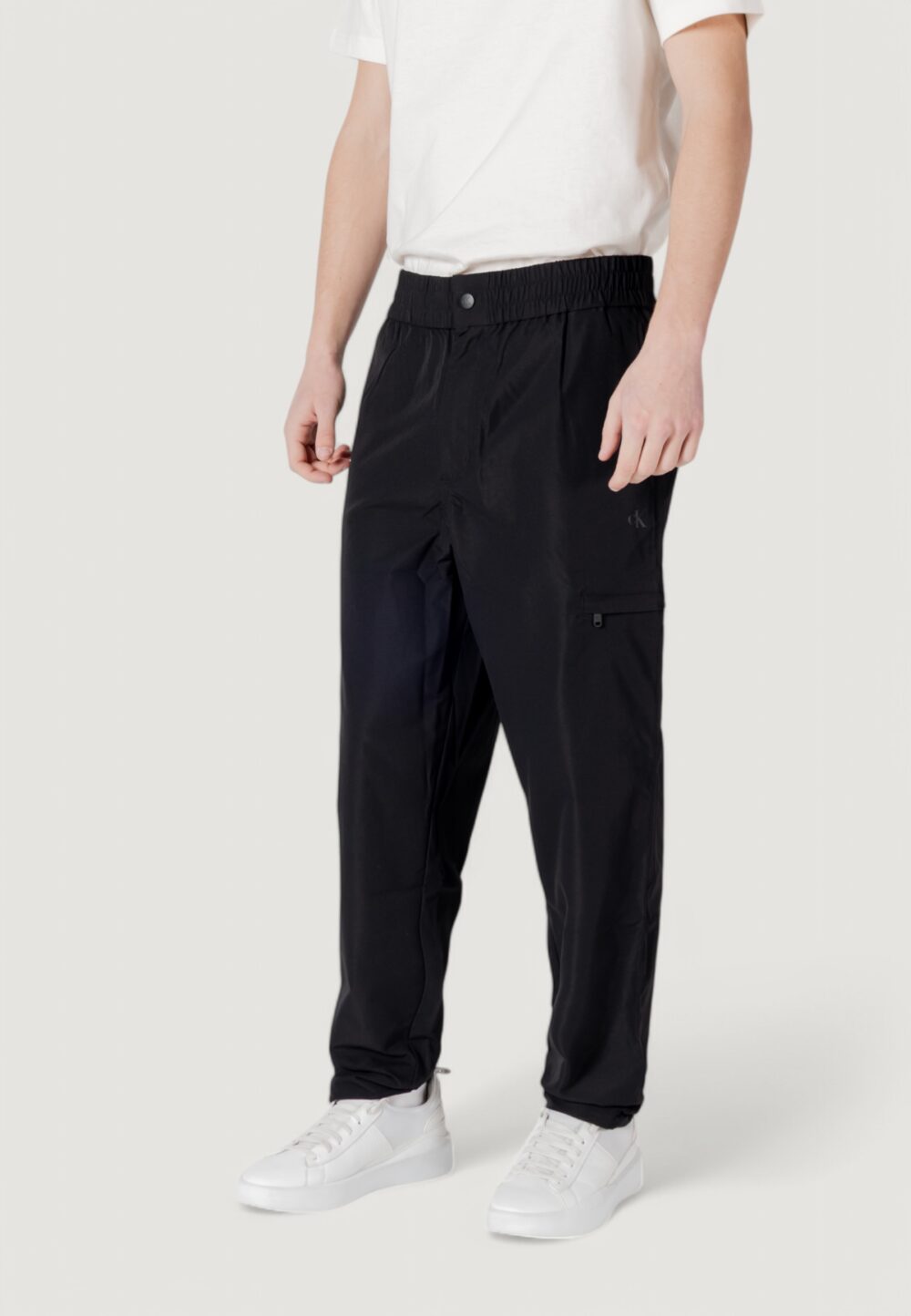 Pantaloni Calvin Klein Jeans track pant Nero - Foto 2