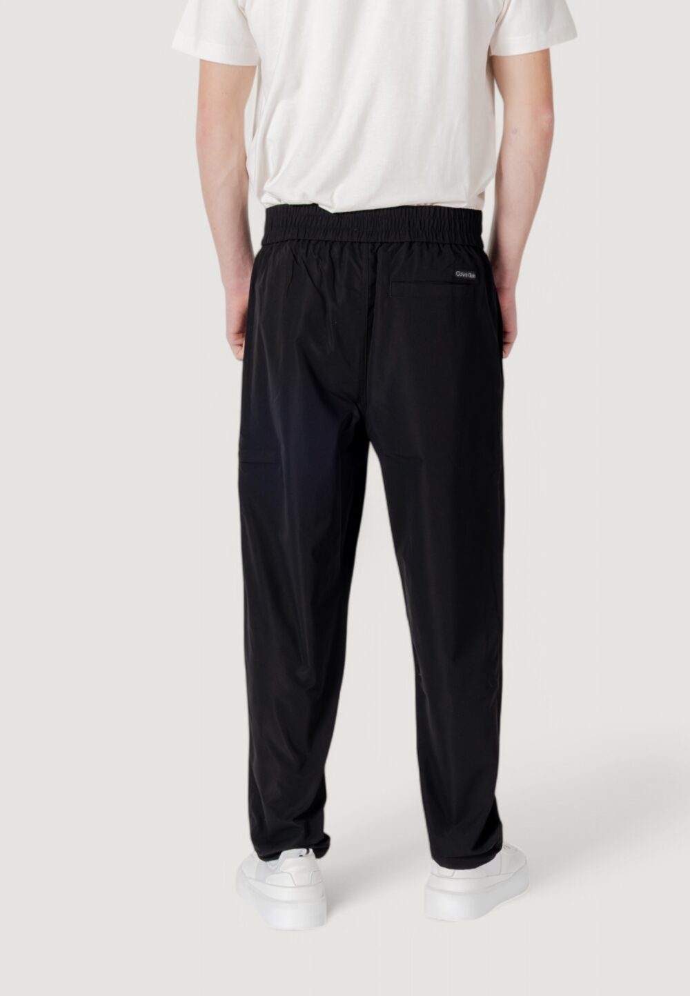 Pantaloni Calvin Klein Jeans track pant Nero - Foto 4