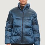 Piumino Calvin Klein Jeans two tone puffer jack Blu - Nero - Foto 1