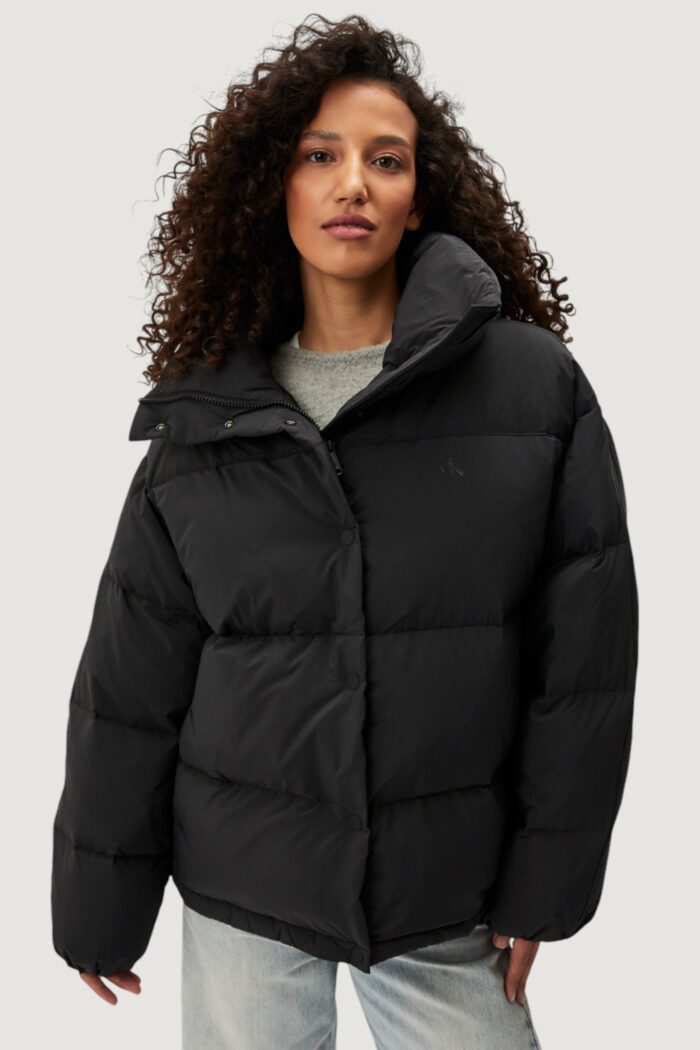 Piumino Calvin Klein Jeans relaxed puffer Nero