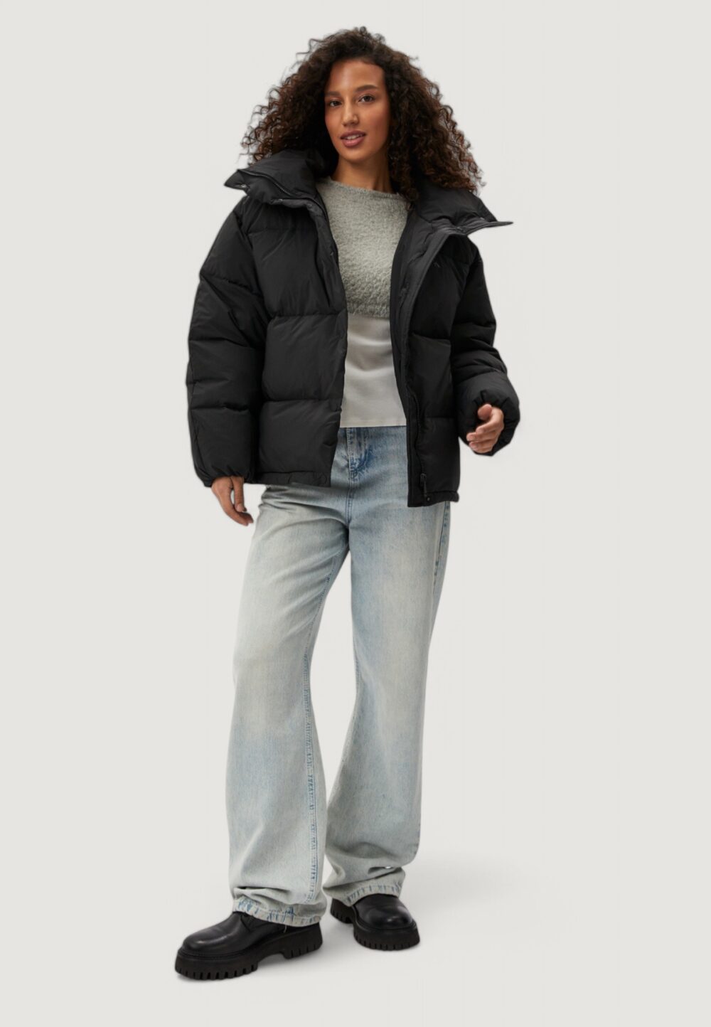 Piumino Calvin Klein Jeans relaxed puffer Nero - Foto 2