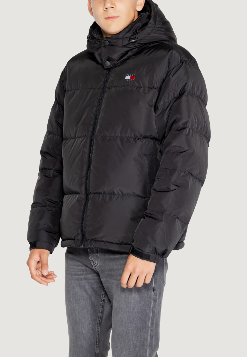 Piumino Tommy Hilfiger Jeans tjm alaska puffer Nero - Foto 3