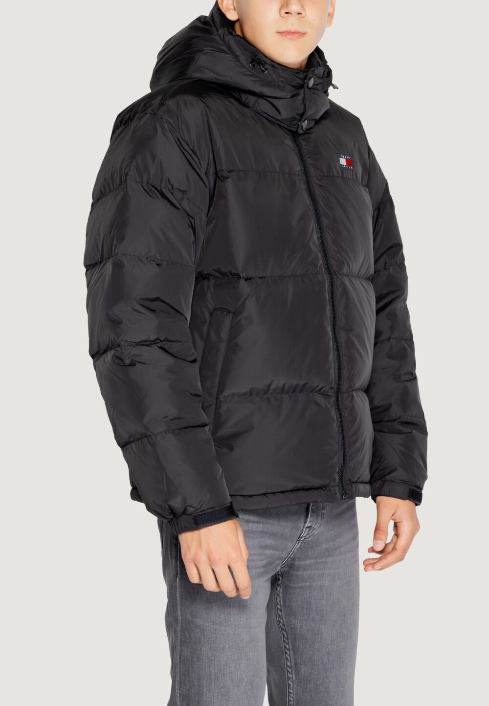 Piumino Tommy Hilfiger Jeans tjm alaska puffer Nero - Foto 4