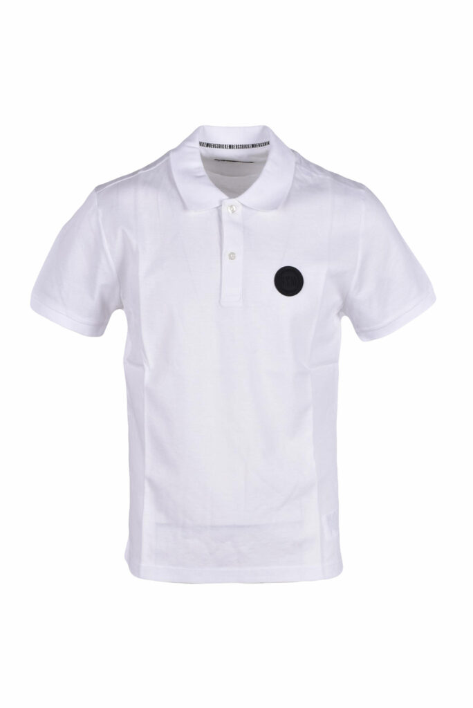 Polo manica corta BIKKEMBERGS  Bianco