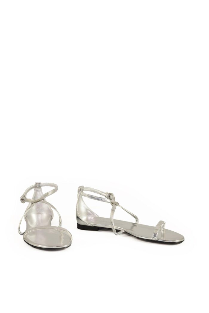 Sandali ALEXANDER MCQUEEN  Argento