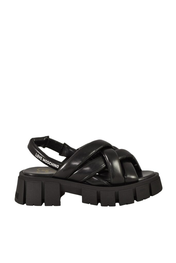 Sandali Love Moschino  Nero