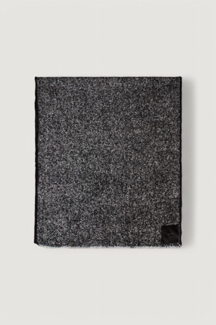 Sciarpa Calvin Klein concrete blanket Nero – Bianco