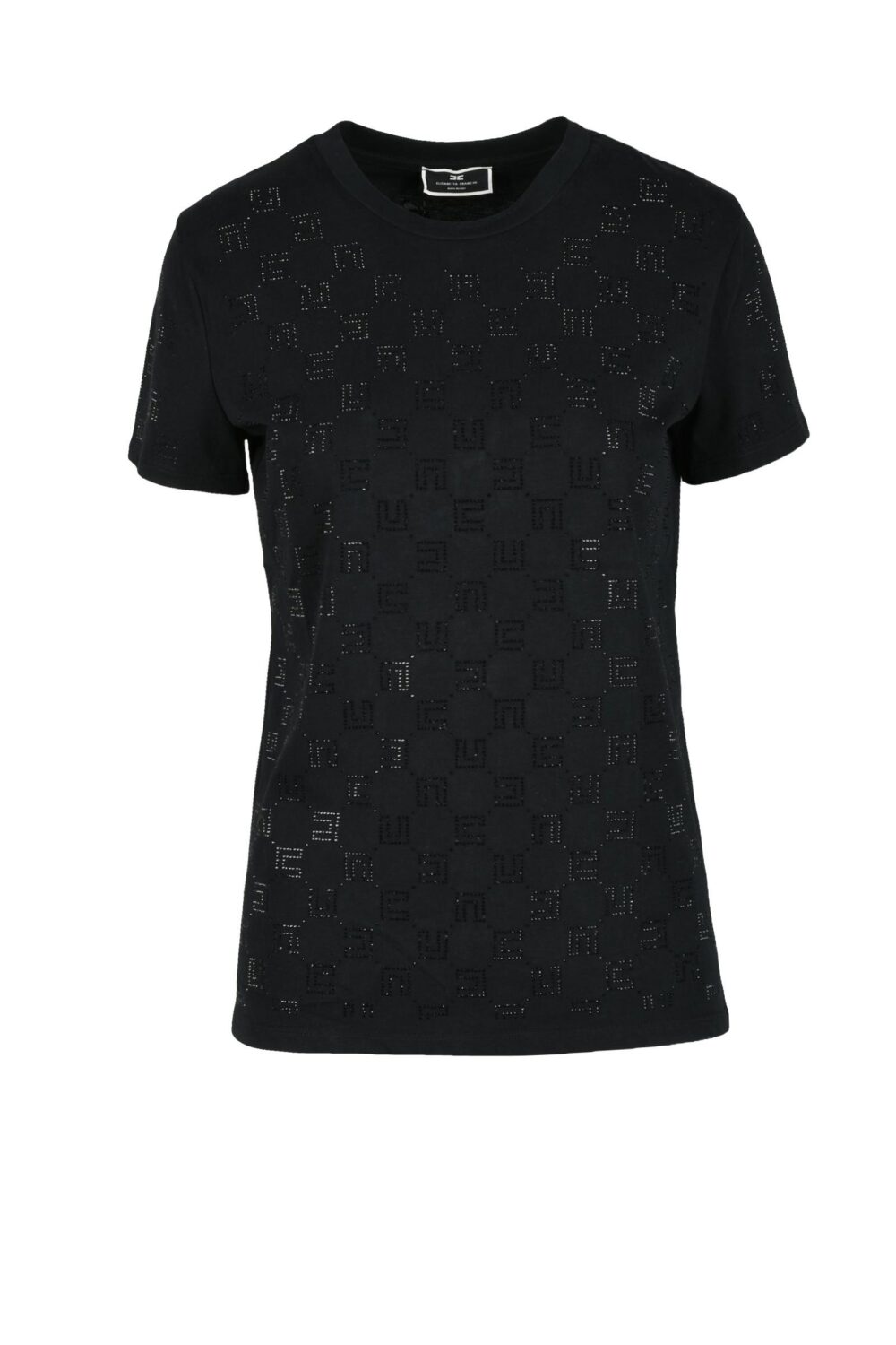 T-shirt Elisabetta Franchi Nero - Foto 1