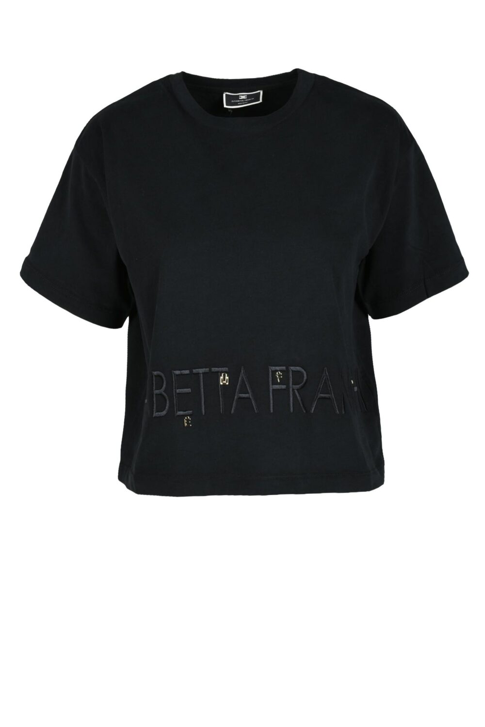 T-shirt Elisabetta Franchi Nero - Foto 1