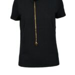 T-shirt Elisabetta Franchi Nero - Foto 1