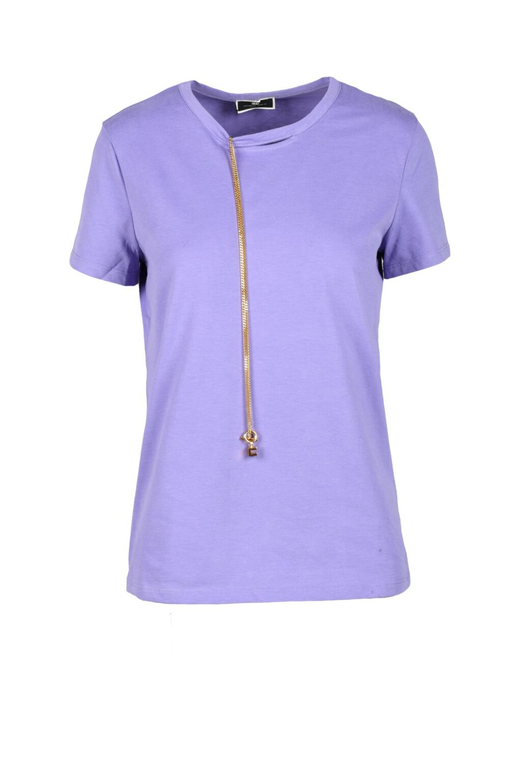 T-shirt Elisabetta Franchi Viola - Foto 1