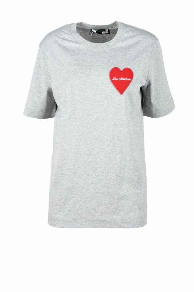 T-shirt Love Moschino  Grigio
