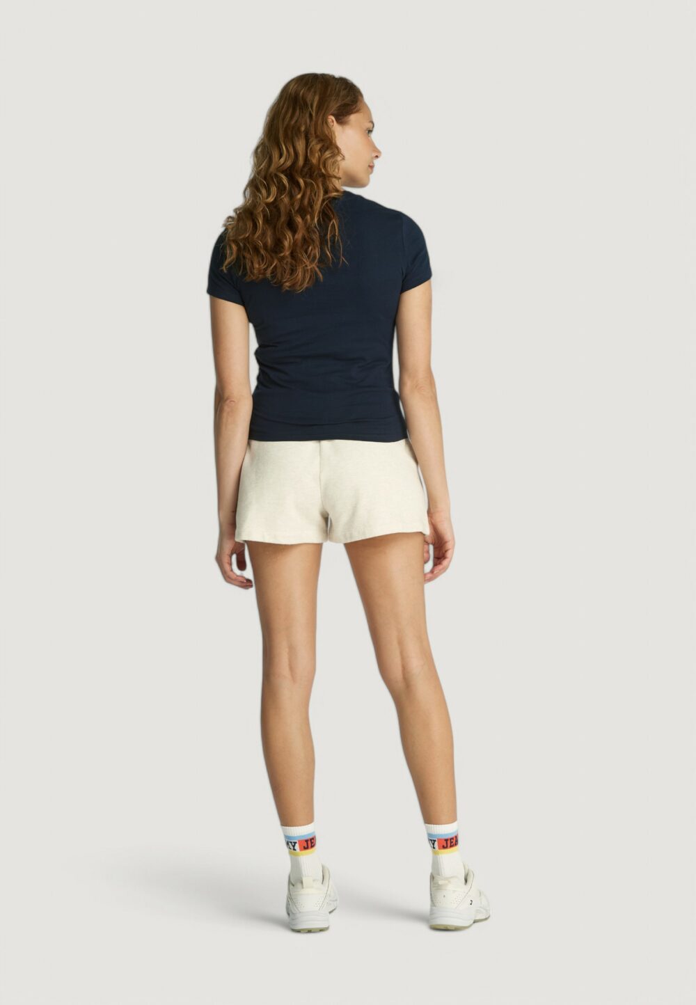 T-shirt Tommy Hilfiger Jeans tjw tonal linea Blu - Foto 4