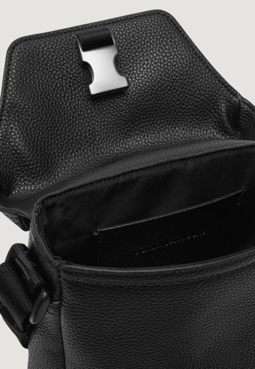 Tracolla Calvin Klein over webbing reporter18 Nero - Foto 5