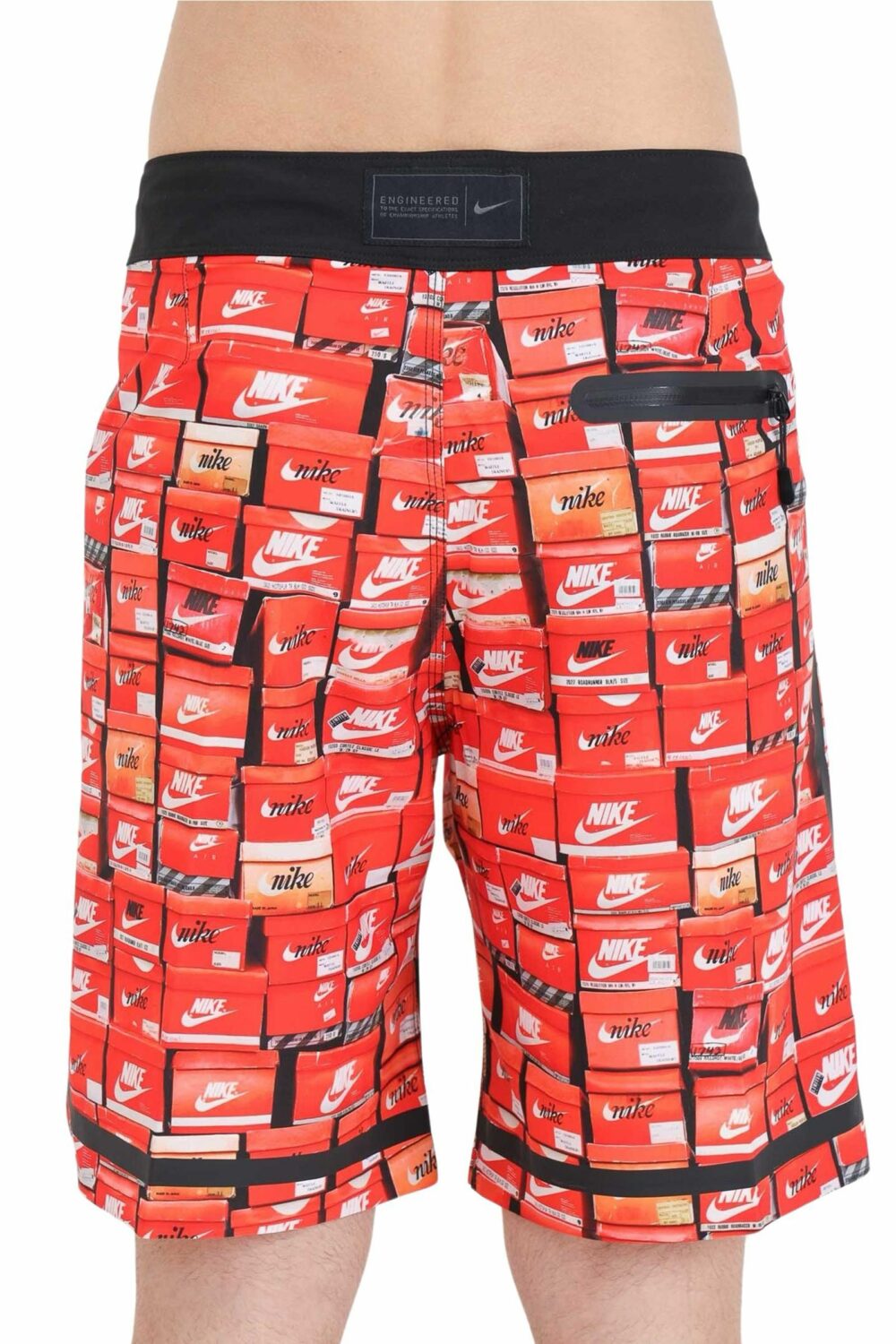 Costume slip Nike Rosso - Foto 2
