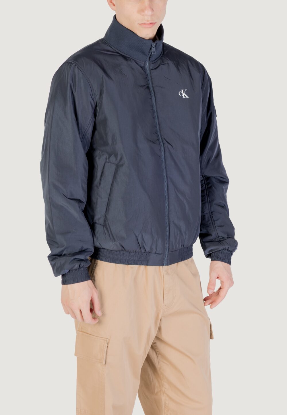 Giacchetto Calvin Klein Jeans padded harrington Antracite - Foto 3