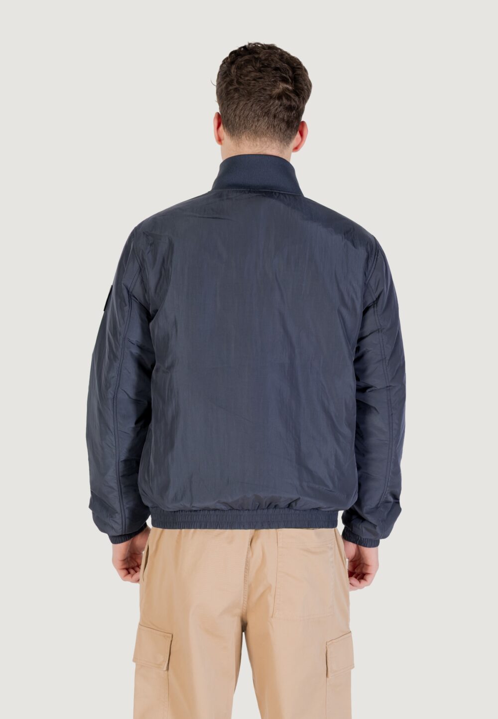 Giacchetto Calvin Klein Jeans padded harrington Antracite - Foto 4