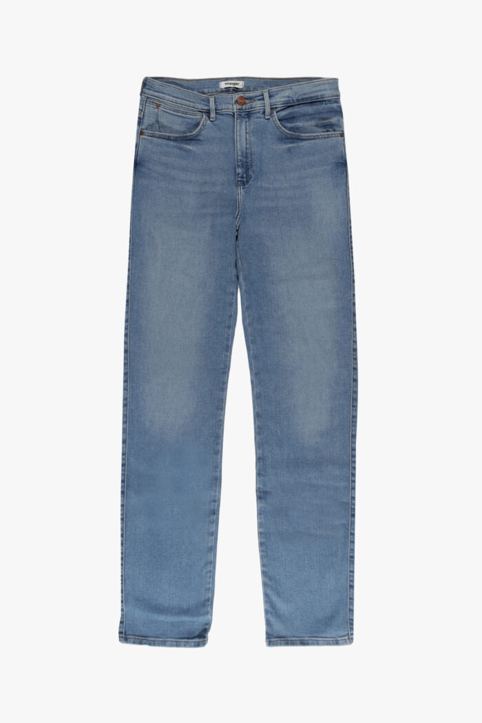 Jeans mom WRANGLER straight Denim chiaro