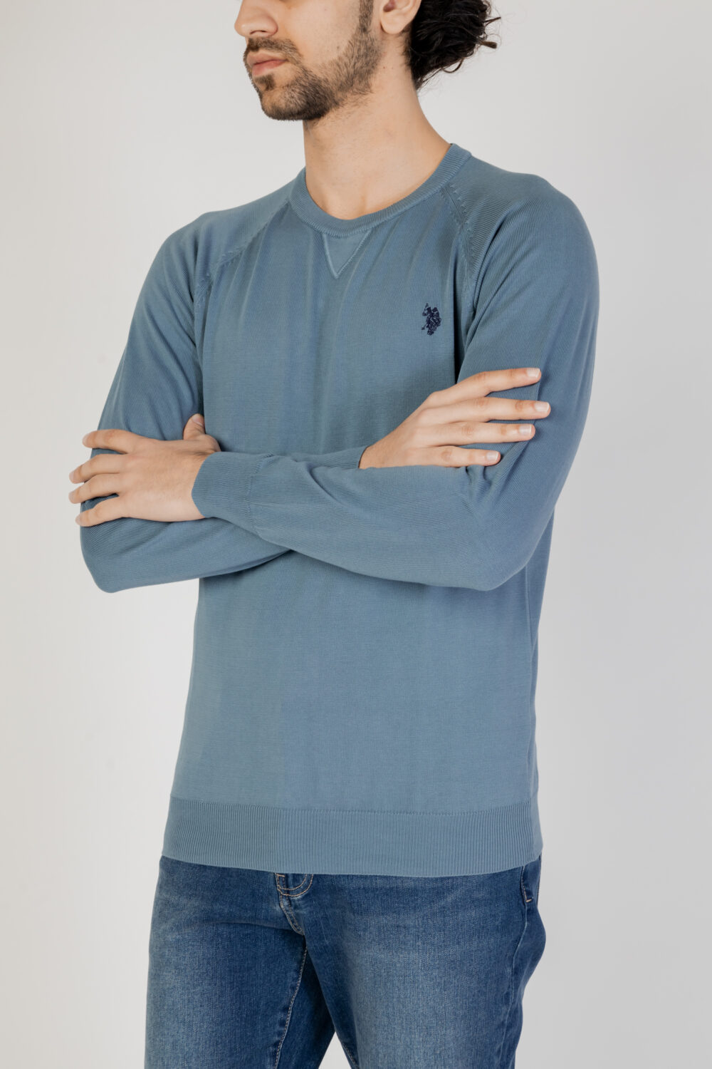 Maglia U.S. Polo Assn. lin Indigo - Foto 1