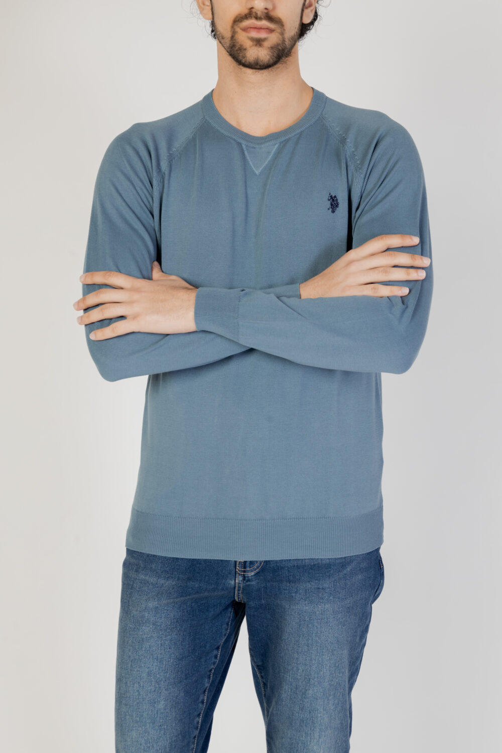 Maglia U.S. Polo Assn. lin Indigo - Foto 5