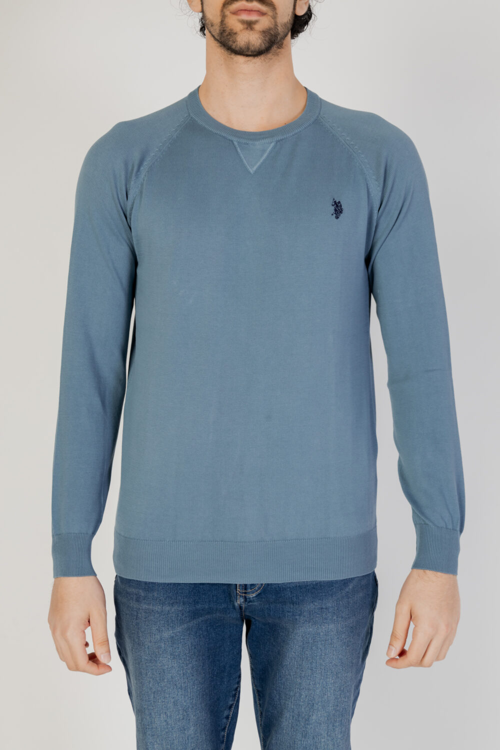 Maglia U.S. Polo Assn. lin Indigo - Foto 6