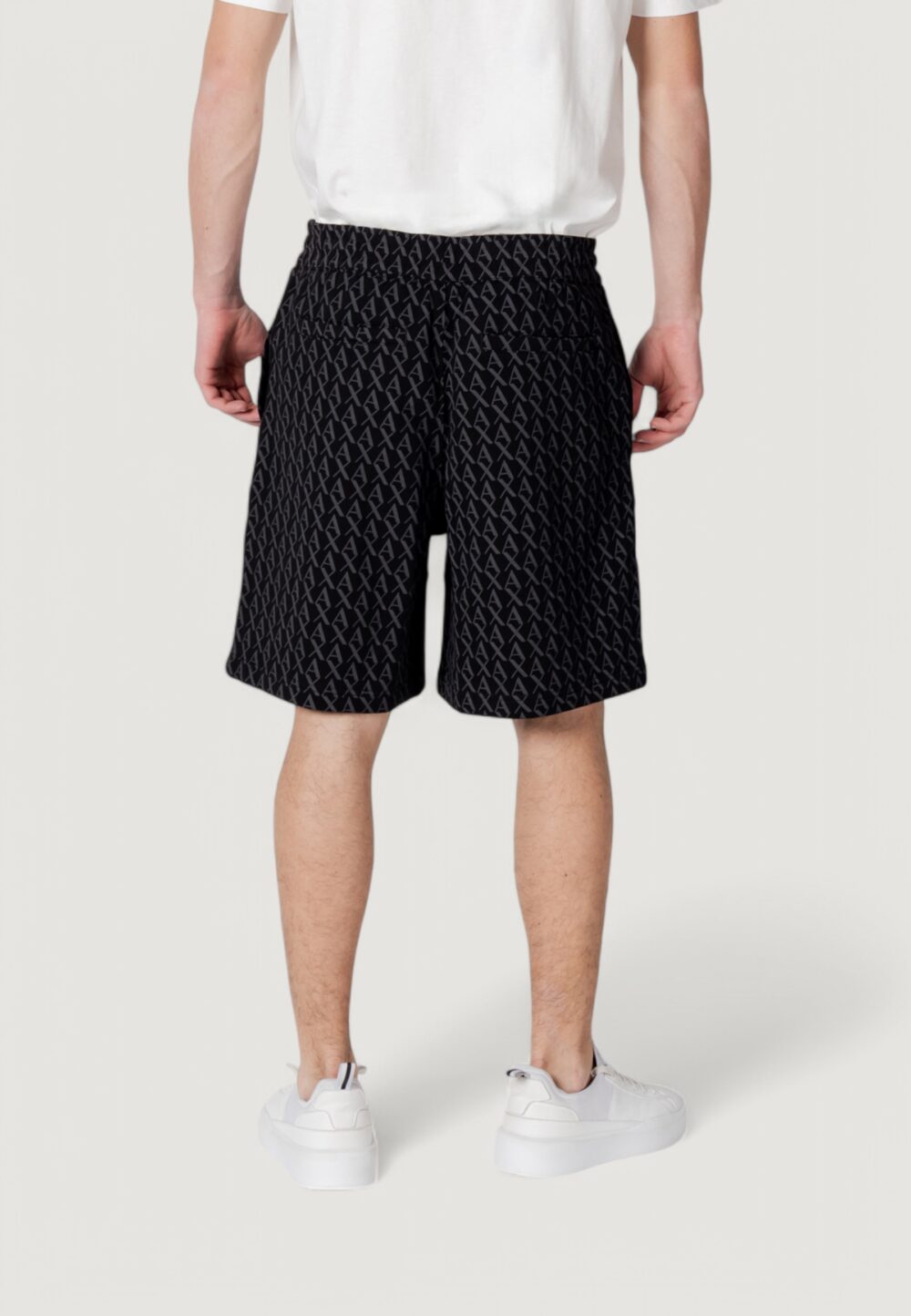 Bermuda sportivi Armani Exchange Nero - Foto 5